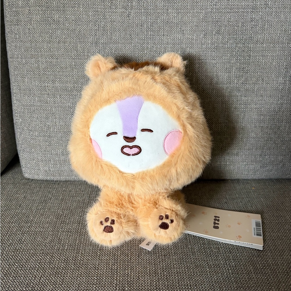 BT21 Baby Mang Fluffy Plush - Brand New